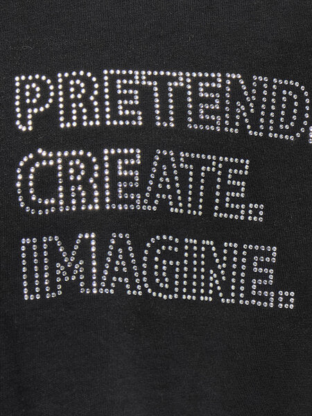 Kinder T-Shirt RIRI Schwarz Pretend/Stone Regular Fit