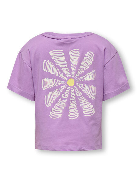 Mini T-Shirt RENNA African Violet Gute Lockere Passform