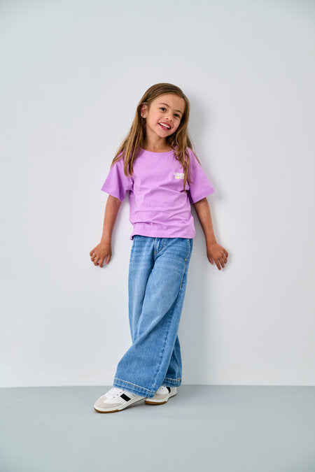 Mini T-Shirt RENNA African Violet Gute Lockere Passform