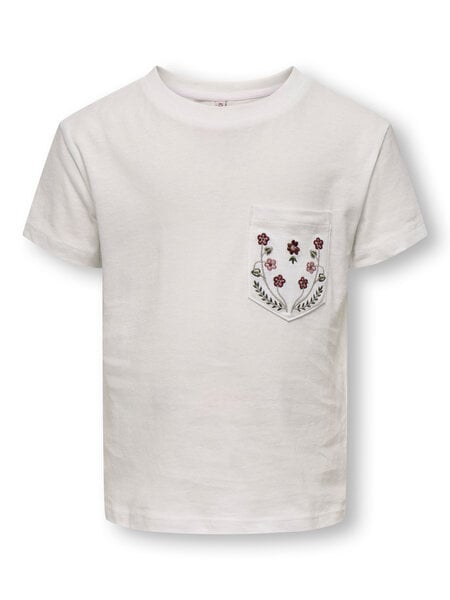 Mini T-Shirt POLLI Cloud Dancer Wreth Oversize Passform