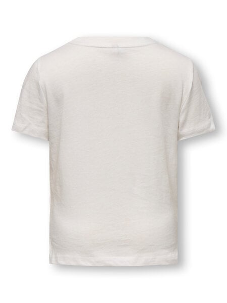 Mini T - shirt CANDY Cloud Dancer Cherries Oversize Fit