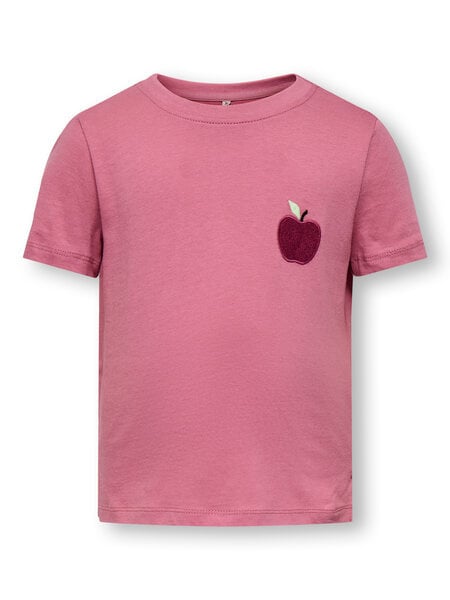 Mini T - shirt CANDY Heather Rose Apple Oversize Fit