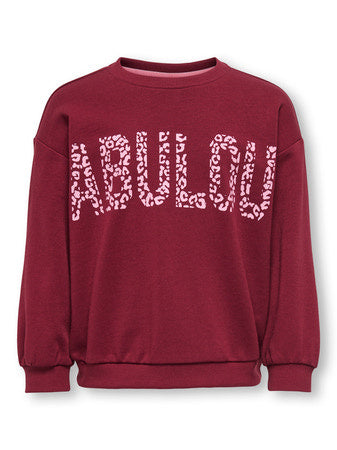 Mini trui GEORGIA Cabernet Fabulous Loose Fit