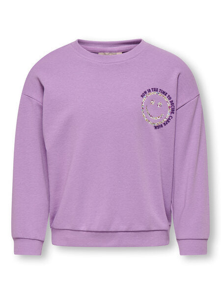 Mini trui LEONORA African Violet Now Loose Fit