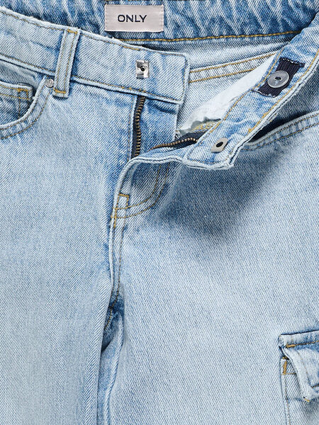 Kids spijkerbroek HARMONY Light Blue Denim Wide Leg Fit