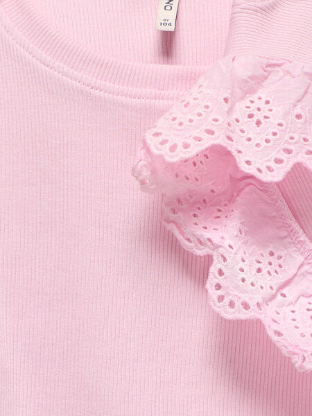 Mini top DREA Roseate Spoonbill EMB / DTM Regular Fit