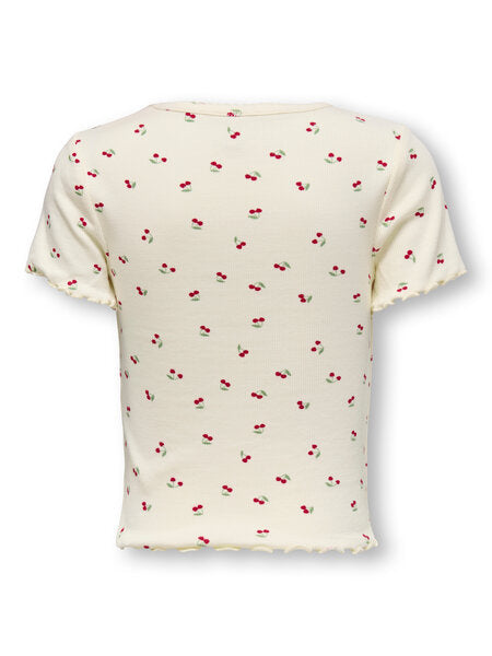 Mini T-Shirt TRINNY Tofu Cherry Eng anliegend