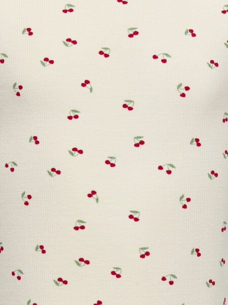 Mini T-Shirt TRINNY Tofu Cherry Eng anliegend