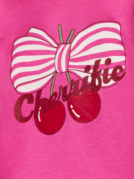 Mini T - shirt CANDY Fuchsia Fedora Bonbon Regular Fit