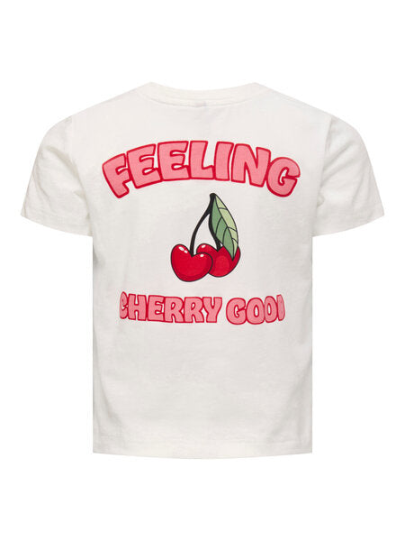 Mini T - shirt CANDY Cloud Dancer Cute Regular Fit