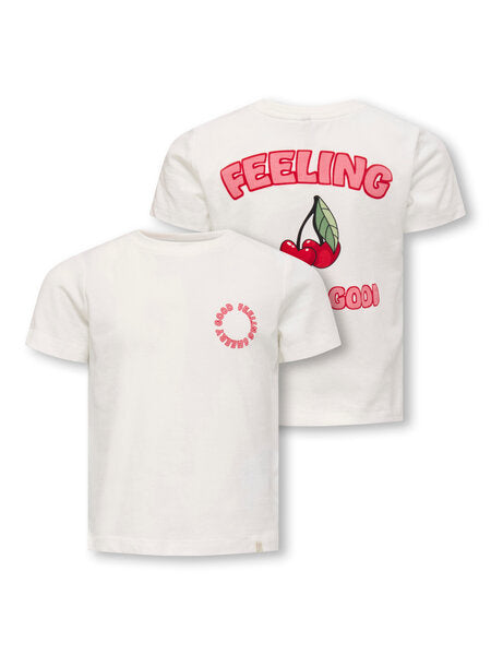 Mini T - shirt CANDY Cloud Dancer Cute Regular Fit