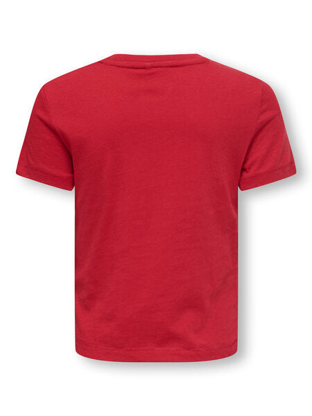 Mini T-Shirt CANDY Reitsport Rot Varsity Regular Fit