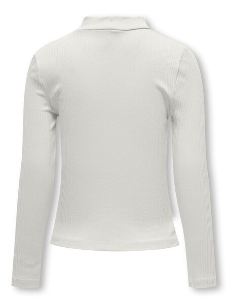 Kids longsleeve BELFAST Cloud Dancer Tight Fit