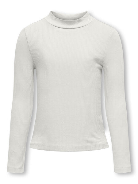 Kids longsleeve BELFAST Cloud Dancer Tight Fit