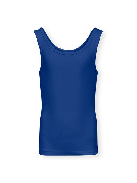Kinder Tanktop AVA Mazarine Blau Slim Fit