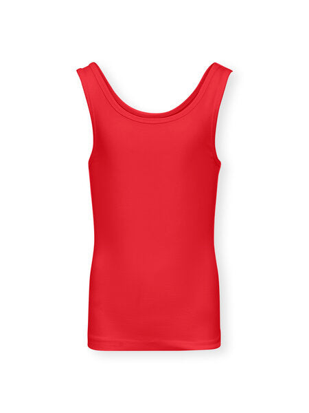Kinder Tanktop AVA Mars Rot Slim Fit