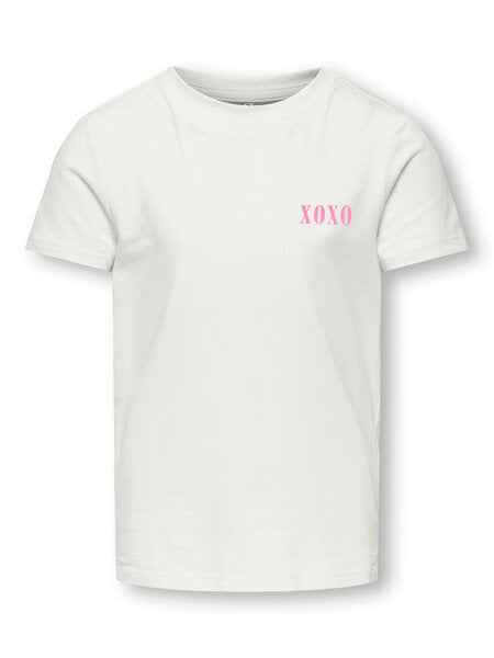 Kinder T-Shirt LOTTE - ARIYA Cloud Dancer Not Yours Regular Fit