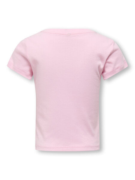 Mini Top KIRA Rosaflamingo Schleife Regular Fit