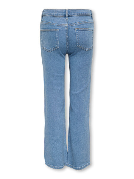 Kids spijkerbroek JUICY Light Blue Denim PEARLS Wide Leg Fit