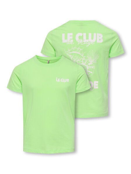 Kids T - shirt LOTTE - AZURA Paradise Green Club Regular Fit