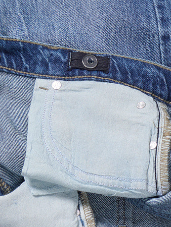 Kids spijkerbroek GIANNA STRAIGHT Medium Blue Denim Balloon Fit