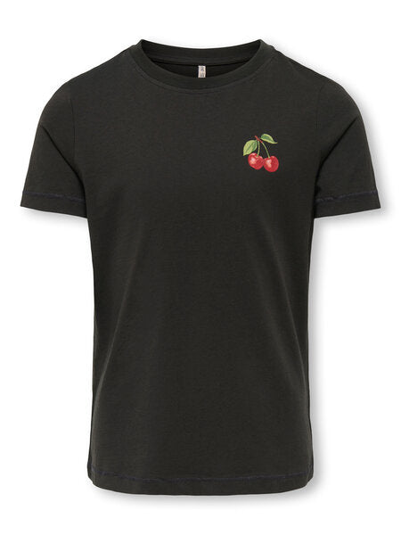 Kinder T-Shirt NANCY Black Cherry Perfection/Cherry Regular Fit