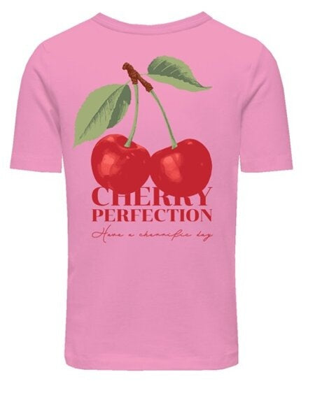 Kinder T-Shirt NANCY Begonia Pink Cherry Perfection/Cherry Regular Fit