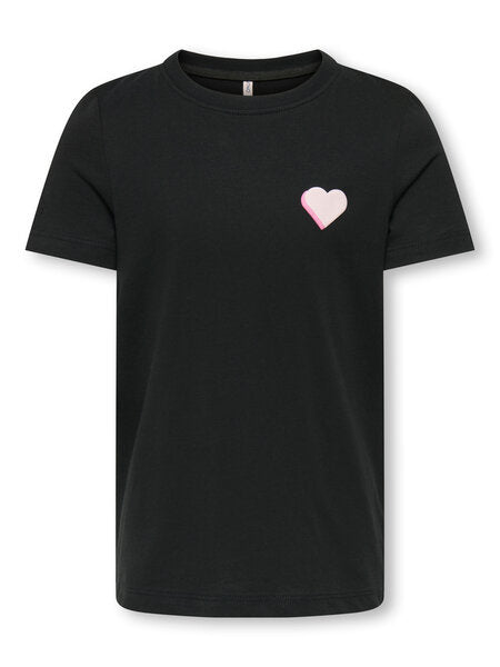 Kinder T-Shirt SENNA Schwarz Liebe Liebe Liebe Regular Fit