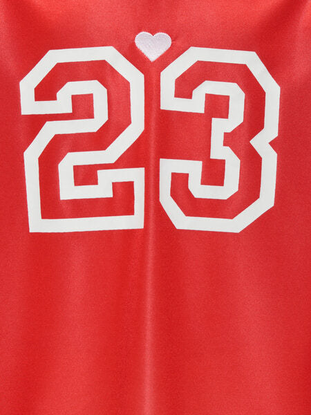 Kids T - shirt LULU Mars Red White Lines/23/Studio Regular Fit