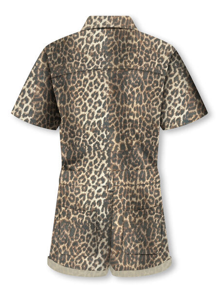 Kinder-Overall NAOMI - CASTEL Toasted Coconut Leo Washed Regular Fit