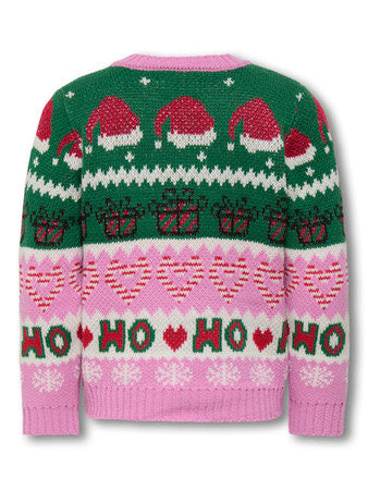 Mini trui HOHO X - MAS Fuchsia Pink W. Green Jacket/CD/Salsa/Black Knit Fit