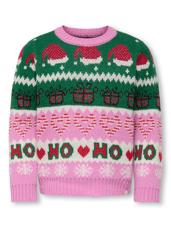 Mini trui HOHO X - MAS Fuchsia Pink W. Green Jacket/CD/Salsa/Black Knit Fit