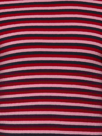 Mini longsleeve AMANDA Night Sky Salsa/Sea Pink/Binding Night Sky Rib Fit