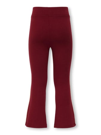 Mini broek PAIGE Cabernet Antique White Flared Fit