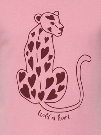 Mini T - shirt TIJANA Sea Pink Wild Regular Fit