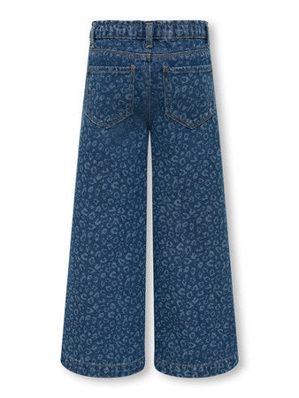 Mini spijkerbroek COMET LEO Medium Blue Denim LEO Wide Leg Fit