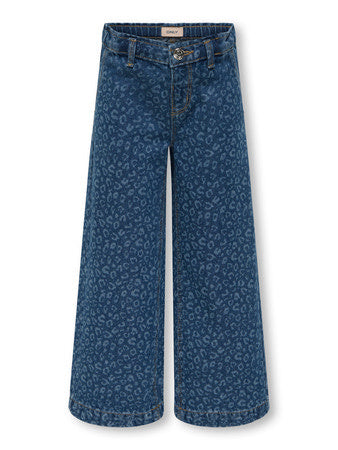 Mini spijkerbroek COMET LEO Medium Blue Denim LEO Wide Leg Fit