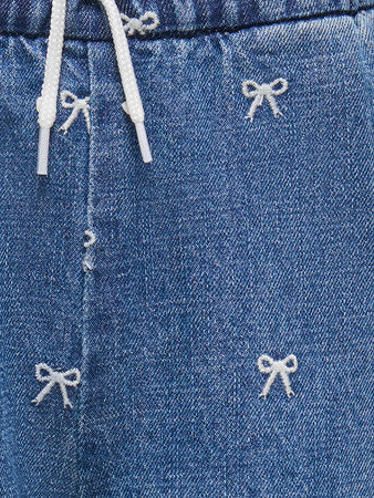Mini spijkerbroek PIERCE Medium Blue Denim BOWS