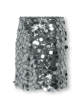 Kids rok JADEL SEQUINS Silver w. Silver Sequins