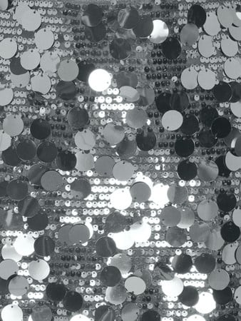 Kids rok JADEL SEQUINS Silver w. Silver Sequins