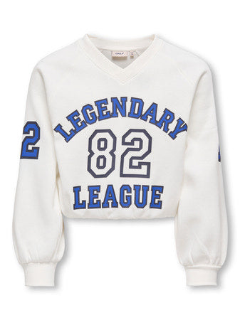 Kids trui COLETTA Cloud Dancer Legendary Regular Fit