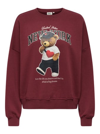 Kids trui LINDA Cabernet New York Teddy Regular Fit