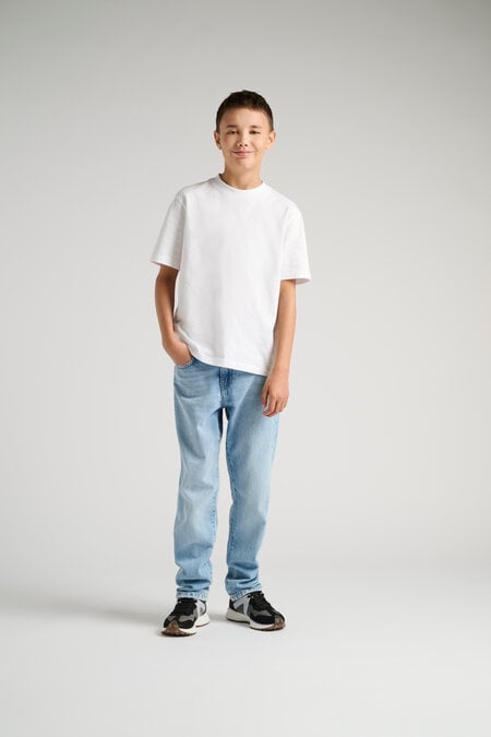 Spijkerbroek EDGE Light Blue Denim Straight Fit