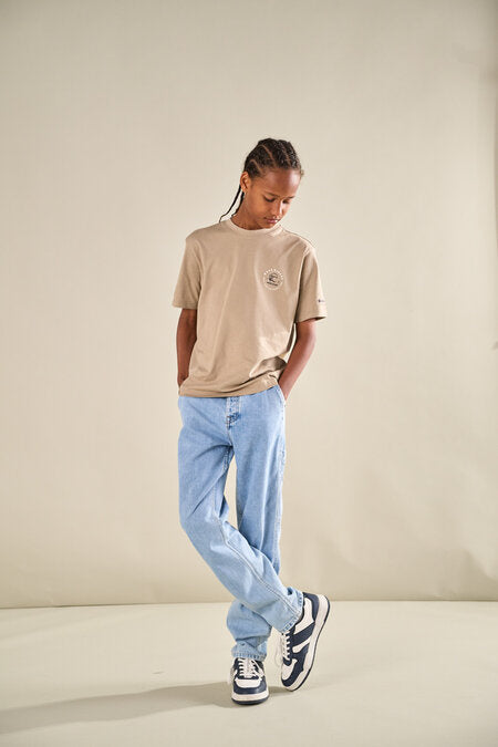 Spijkerbroek EDGE Light Blue Denim CARPENTER Straight Fit