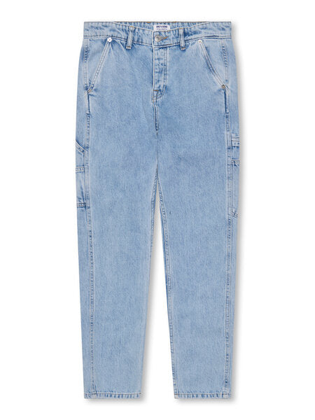 Spijkerbroek EDGE Light Blue Denim CARPENTER Straight Fit