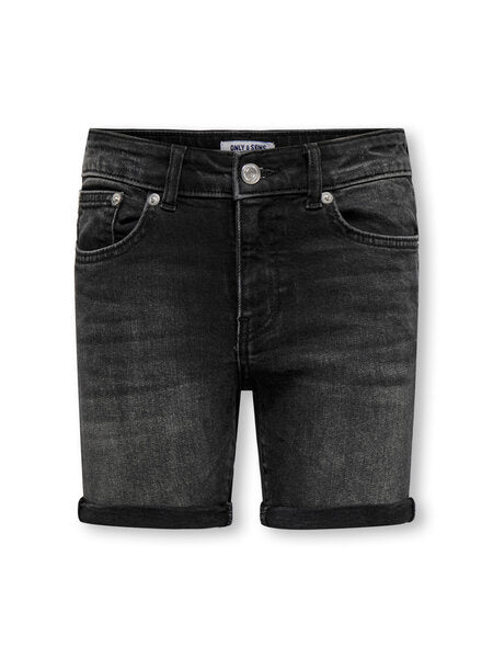 Short PLY Washed Black Regular Fit