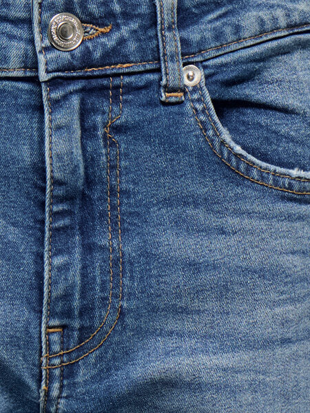 Jeans YOKE Medium Blue Denim Tapered Fit