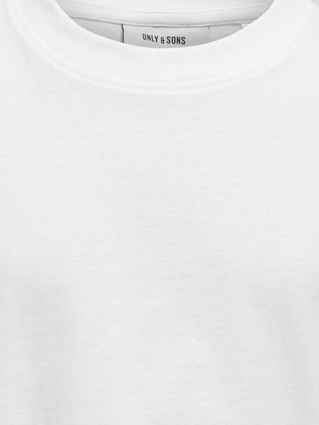 T - Shirt FRED Bright White Relaxed Fit