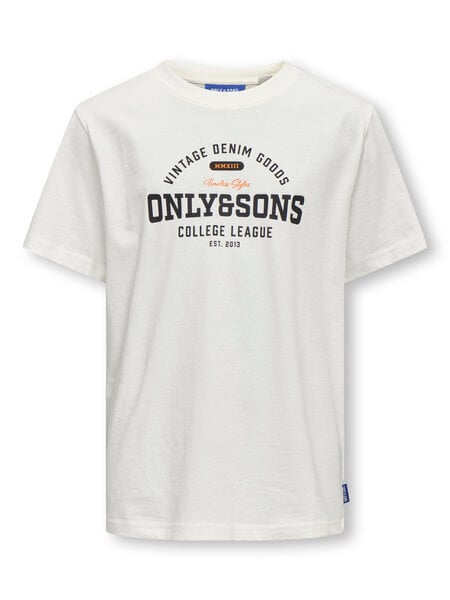 T - shirt LENNY Cloud Dancer College League Regular Fit