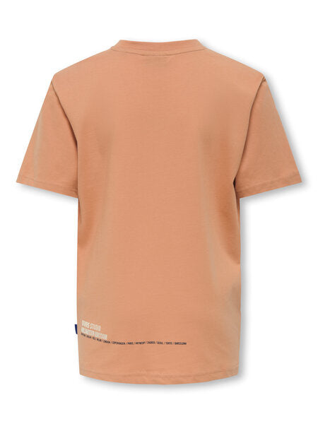 T - shirt MAXE Cork DVRS Print Long Line Fit